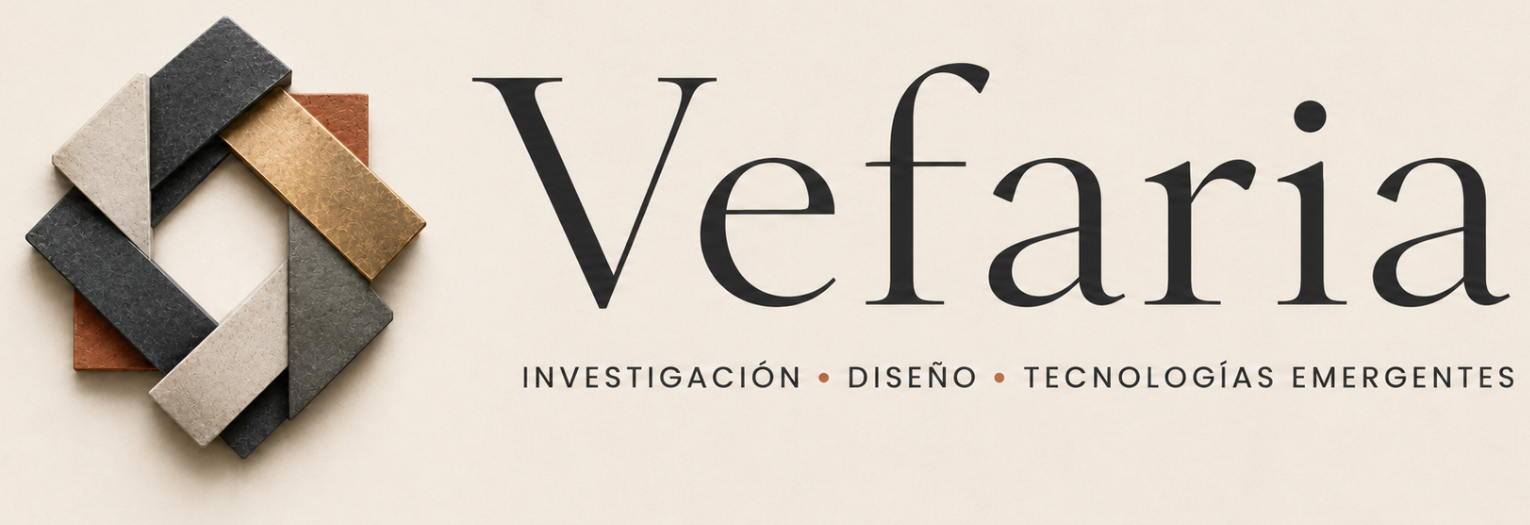 Vefaria — Investigación, diseño y tecnologías emergentes